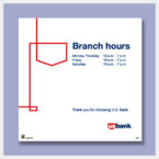 USB334 Door Hours - Graphic Insert