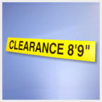 USB357 Clearance Sign