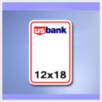 USB359A Parking Lot Sign - Add Your Text 12x18