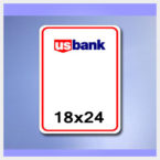 USB359C Parking Lot Sign - Add Your Text 18x24